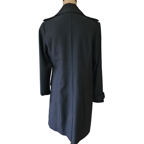 Simply Vera Wang Black Peacoat - Medium - Picture 4 of 8